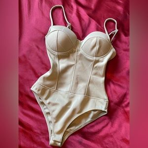 Size small green haute monde bodysuit